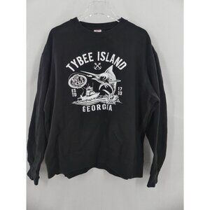 Tybee Island 2XL Sweatshirt Crewneck Swordfish Bait Tackle